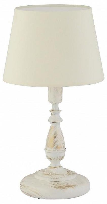 Настольная лампа Adilux Roksana White 18538 цвет плафона/подвески Белый, цвет арматуры Белый