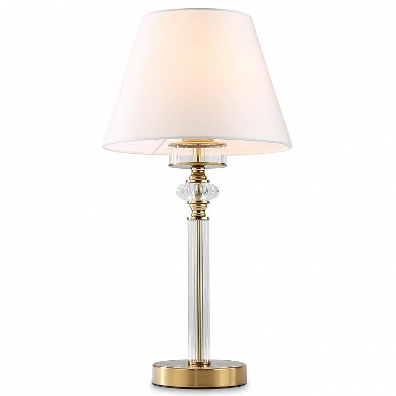Настольная лампа Ambrella Light LH LH71027 цвет плафона/подвески Белый, Прозрачный, цвет арматуры Латунь