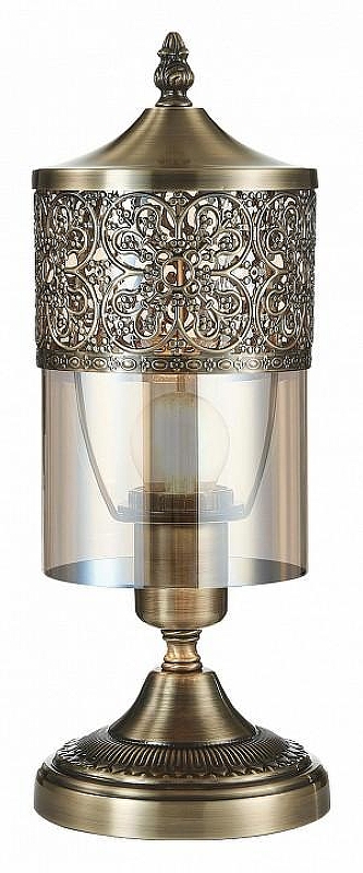 Настольная лампа Citilux Эмир CL467813 цвет плафона/подвески Бежевый, цвет арматуры Бронза