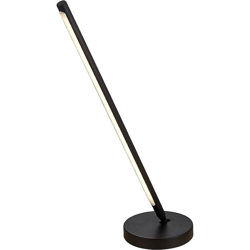 Настольная лампа Crystal Lux Largo LG9W Black цвет плафона/подвески Белый, цвет арматуры Черный