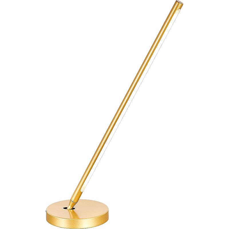 Настольная лампа Crystal Lux Largo LG9W Gold цвет плафона/подвески Белый, цвет арматуры Золото