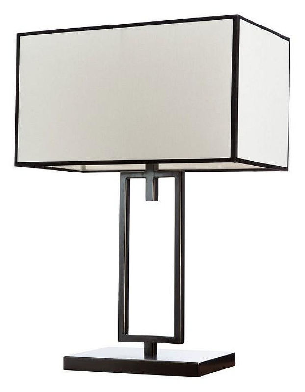 Настольная лампа Divinare Porta 5933/01 TL-1 цвет плафона/подвески Бежевый, цвет арматуры Коричневый