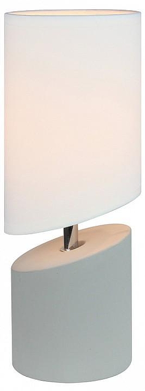 Настольная лампа Escada 10158 10158/T White/Grey цвет плафона/подвески Белый, цвет арматуры Серый