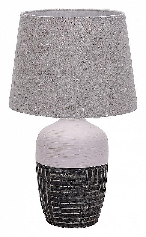 Настольная лампа Escada Antey 10195/L Grey цвет плафона/подвески Серый, цвет арматуры Белый, Черный