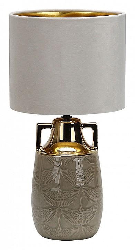 Настольная лампа Escada Athena 10201/L Beige цвет плафона/подвески Белый, Золото, цвет арматуры Бежевый, Золото