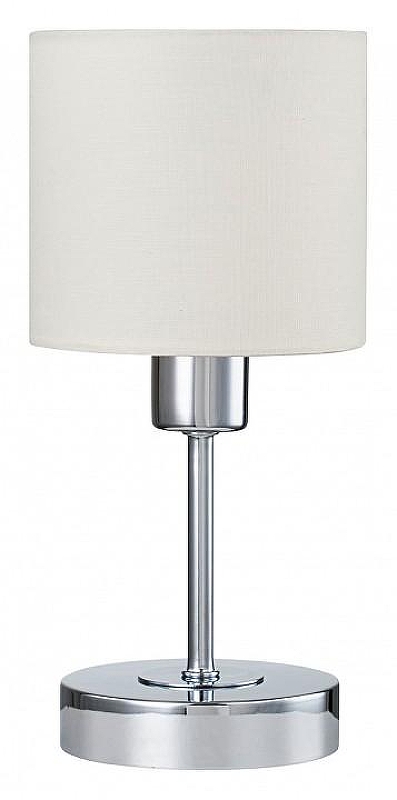 Настольная лампа Escada Denver 1109/1 Chrome/Beige цвет плафона/подвески Бежевый, цвет арматуры Хром