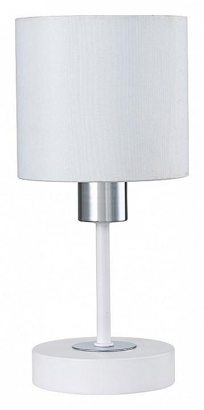 Настольная лампа Escada Denver 1109/1 White/Silver цвет плафона/подвески Белый, цвет арматуры Белый, Серебро