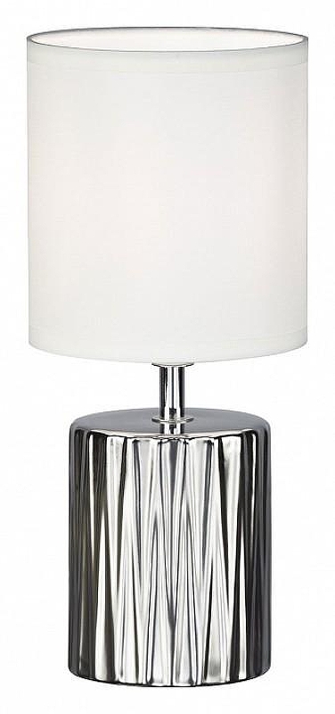 Настольная лампа Escada Elektra 10195/L Silver цвет плафона/подвески Белый, цвет арматуры Серебро