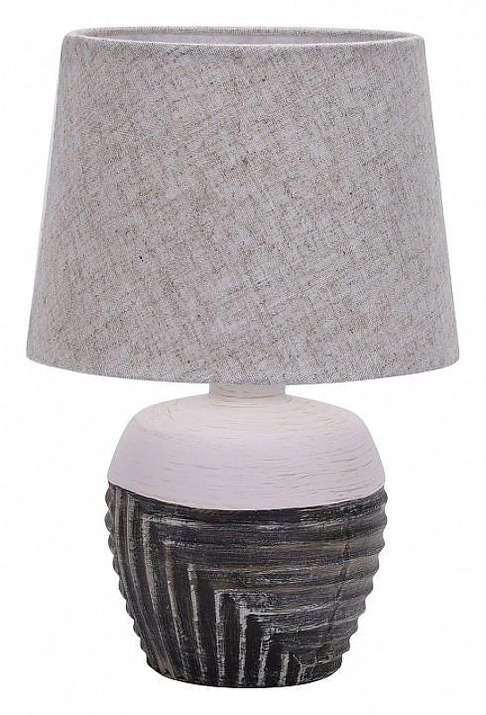 Настольная лампа Escada Eyrena 10173/L Grey цвет плафона/подвески Серый, цвет арматуры Белый, Черный