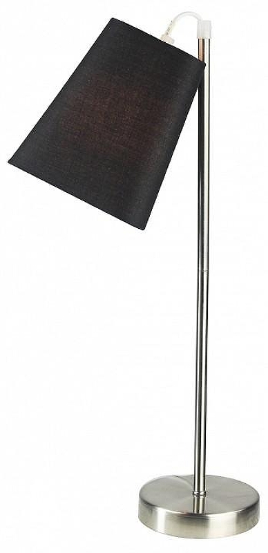 Настольная лампа Escada Hall 10185/L Black цвет плафона/подвески Черный, цвет арматуры Хром