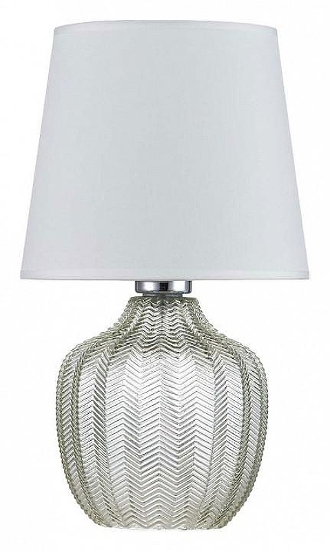 Настольная лампа Escada Pion 10194/L Clear цвет плафона/подвески Белый, цвет арматуры Прозрачный