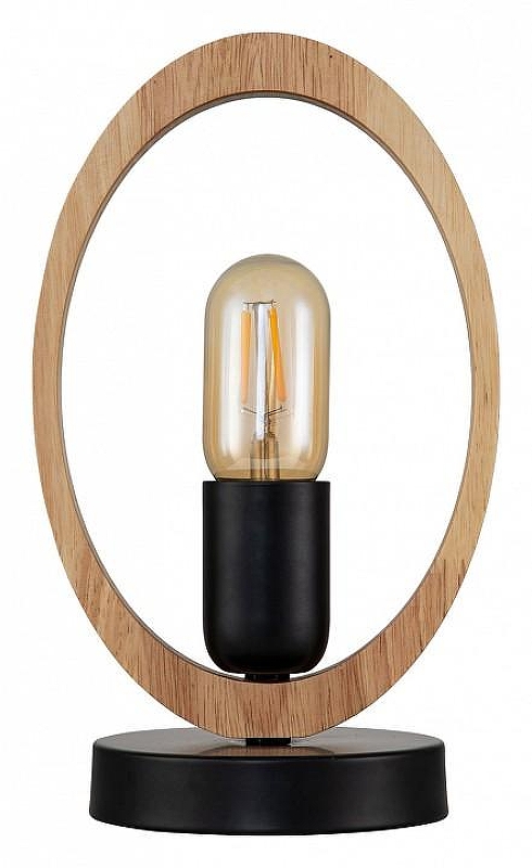 Настольная лампа Escada Rustic 10196/T цвет плафона/подвески Коричневый, цвет арматуры Черный
