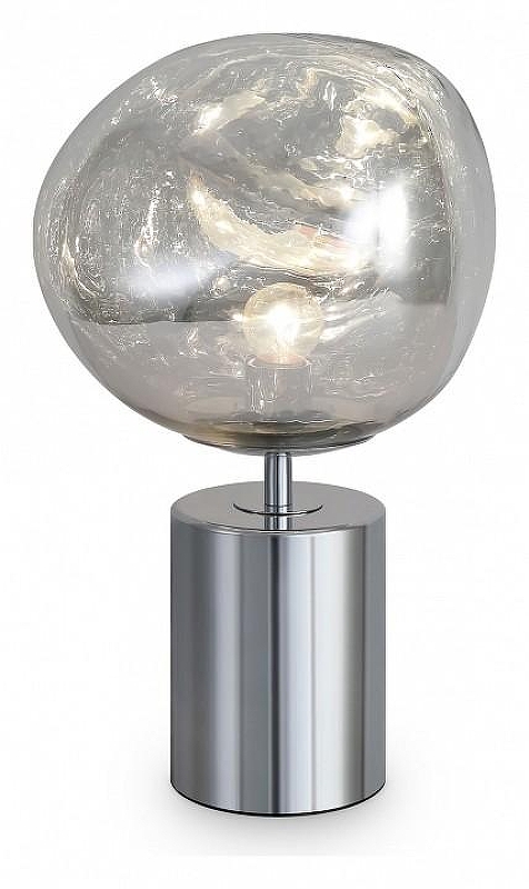 Настольная лампа Freya Ejection FR5378TL-01SM цвет плафона/подвески Светло-серый, цвет арматуры Хром