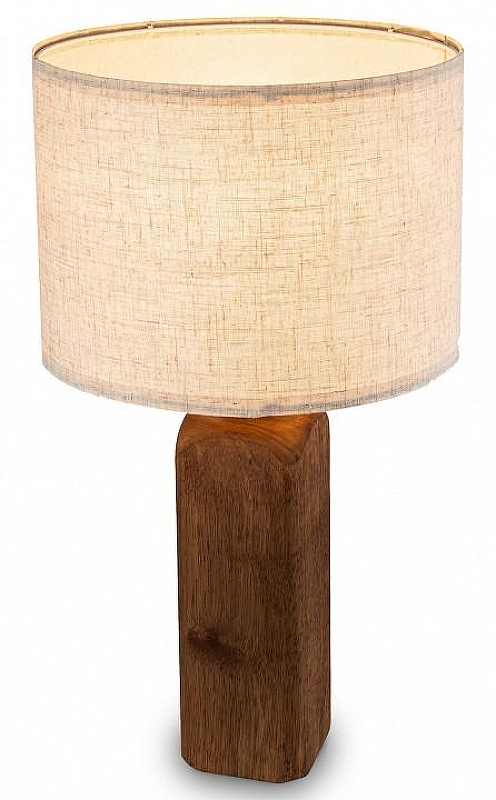 Настольная лампа Freya Forest FR5326TL-01W1 цвет плафона/подвески Бежевый, цвет арматуры Коричневый
