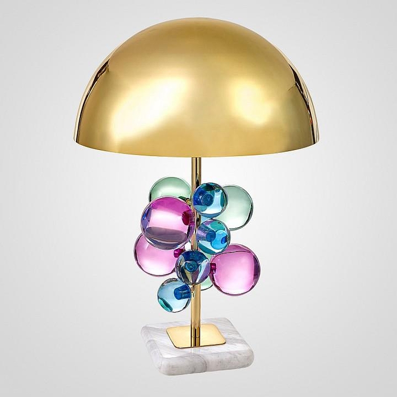 Настольная лампа Imperiumloft Globo Table Lamp 43.234-0 цвет плафона/подвески Золото, цвет арматуры Золото, Разноцветный