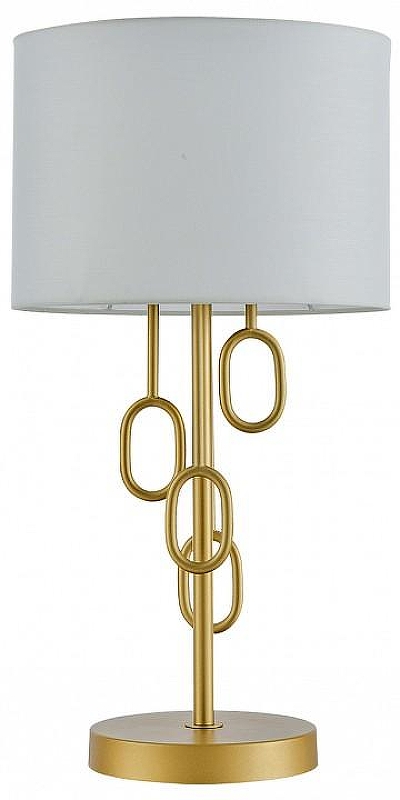 Настольная лампа Indigo Amali 13026/1T Gold цвет плафона/подвески Слоновая кость, цвет арматуры Золото