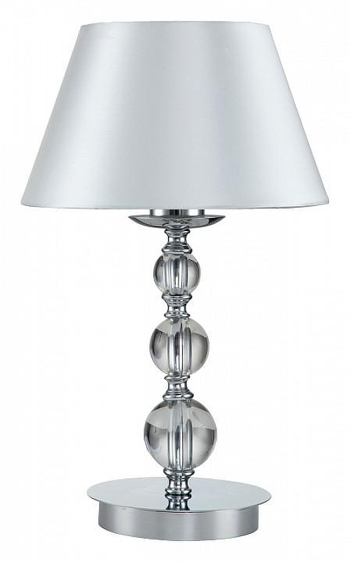 Настольная лампа Indigo Davinci 13011/1T Chrome цвет плафона/подвески Белый, цвет арматуры Хром
