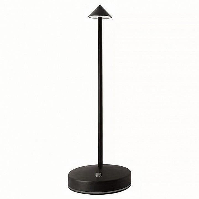 Настольная лампа Kink Light Кальми 07209-T,19 цвет плафона/подвески Черный, цвет арматуры Черный