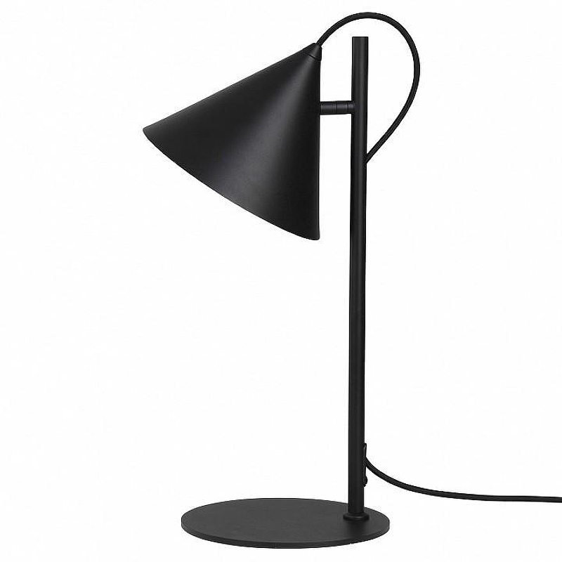 Настольная лампа Kink Light Райви 08482-T,19 цвет плафона/подвески Черный, цвет арматуры Черный