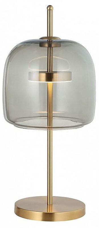 Настольная лампа Kink Light Розия 07715-T,20(16) цвет плафона/подвески Серый, цвет арматуры Бронза