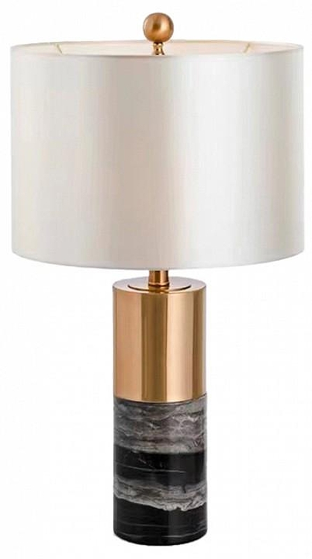 Настольная лампа Kink Light Тайла 07700-1T,19-20(01) цвет плафона/подвески Белый, цвет арматуры Бронза, Черный