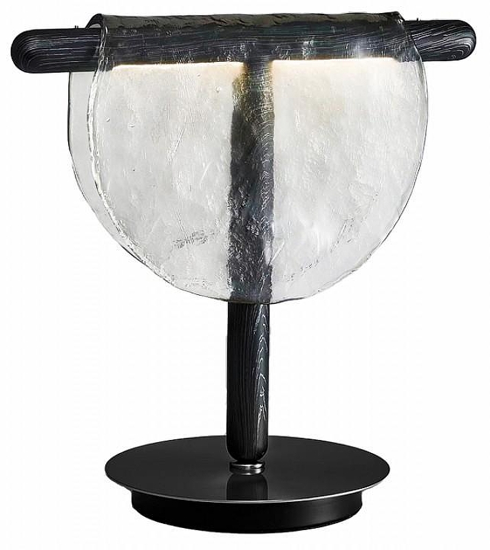 Настольная лампа Kink Light Тэрро 07687-T,19(21) цвет плафона/подвески Прозрачный, цвет арматуры Черный
