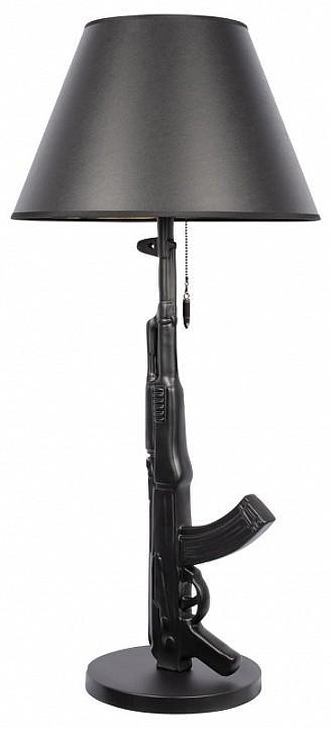 Настольная лампа Loft it Arsenal 10136/B Dark grey цвет плафона/подвески Черный, Золото, цвет арматуры Черный