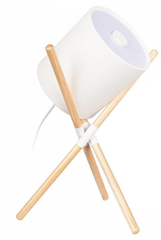Настольная лампа Loft it Bobbin 10245T White цвет плафона/подвески Белый, цвет арматуры Белый, Коричневый