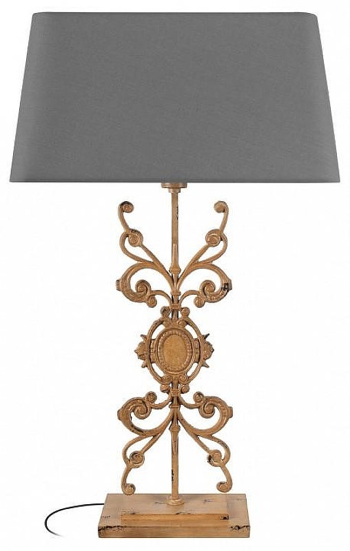 Настольная лампа Loft it Lace 10439T/B цвет плафона/подвески Серый, цвет арматуры Коричневый