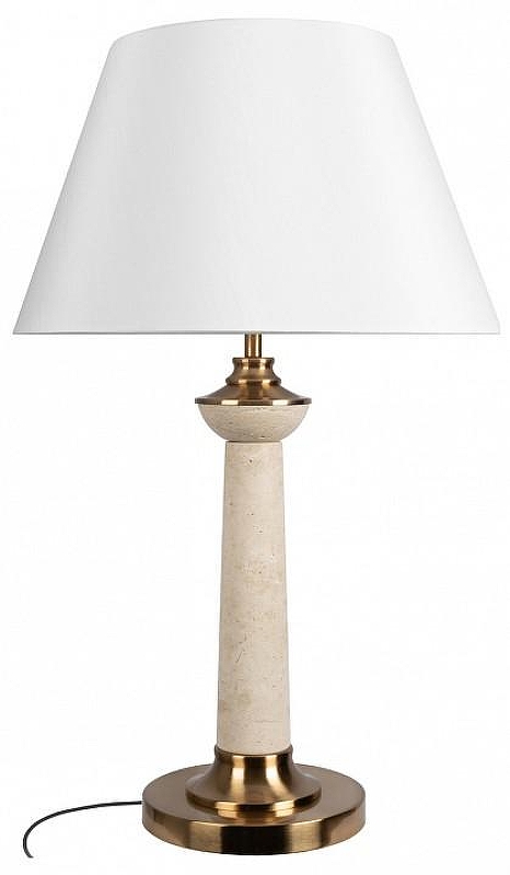 Настольная лампа Loft it Limestone 10442T/C цвет плафона/подвески Белый, цвет арматуры Бежевый, Бронза