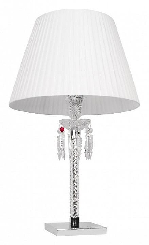 Настольная лампа Loft it Zenith 10210T White цвет плафона/подвески Белый, Прозрачный, цвет арматуры Прозрачный, Хром