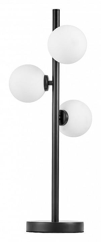Настольная лампа LUMINA DECO MARSIADA LDT 6033-3 BK цвет плафона/подвески Белый, цвет арматуры Черный