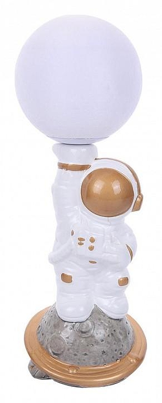 Настольная лампа Lumion Atlas 8207/1T цвет плафона/подвески Белый, цвет арматуры Белый