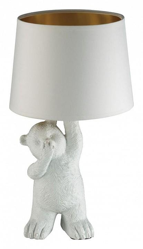 Настольная лампа Lumion Bear 5663/1T цвет плафона/подвески Белый, цвет арматуры Белый