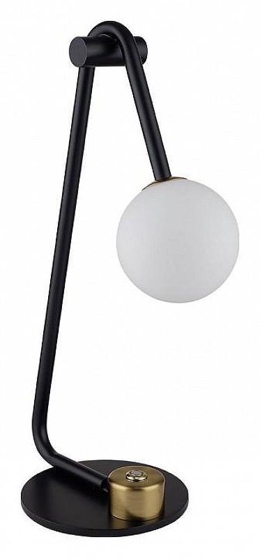 Настольная лампа Lumion Dexter 6500/1T цвет плафона/подвески Белый, цвет арматуры Бронза, Черный