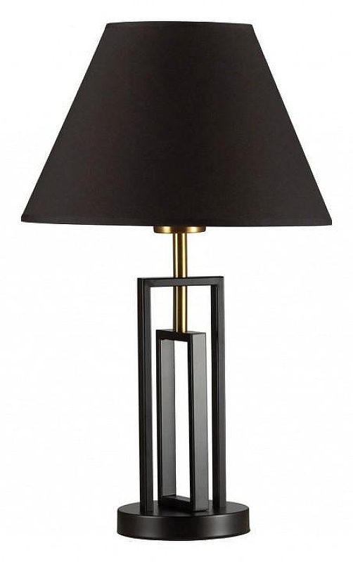 Настольная лампа Lumion Fletcher 5290/1T цвет плафона/подвески Черный, цвет арматуры Латунь