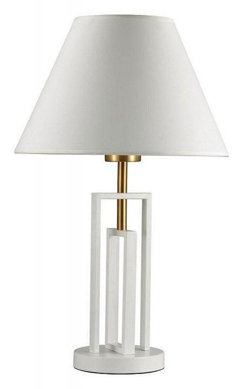 Настольная лампа Lumion Fletcher 5291/1T цвет плафона/подвески Белый, цвет арматуры Латунь
