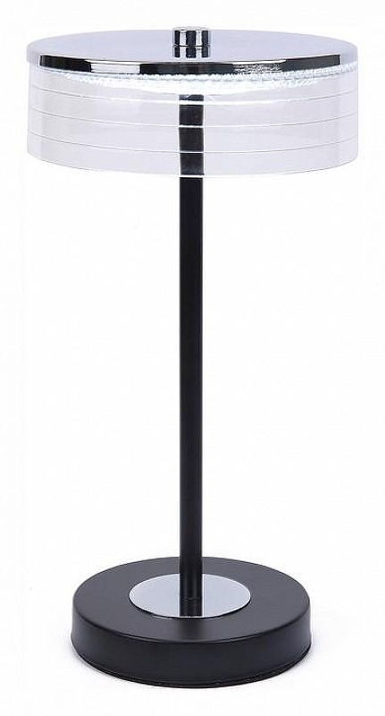 Настольная лампа Lumion Satiana 8203/1TL цвет плафона/подвески Прозрачный, цвет арматуры Серебро, Черный