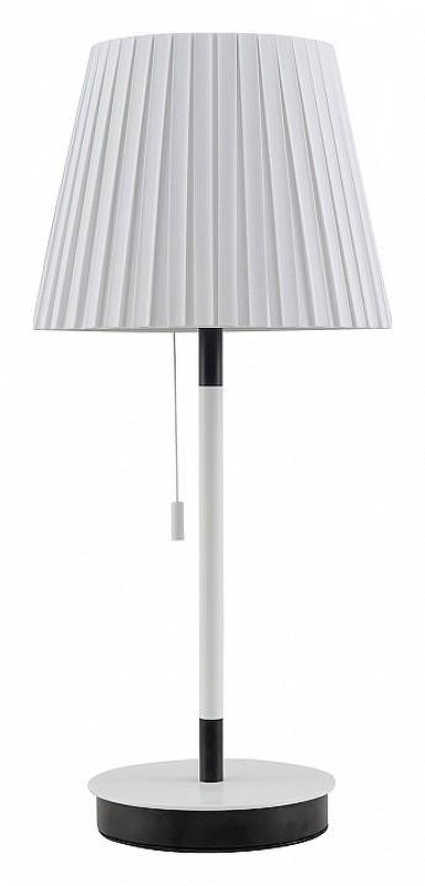 Настольная лампа Lussole Cozy LSP-0570 цвет плафона/подвески Белый, цвет арматуры Белый, Черный