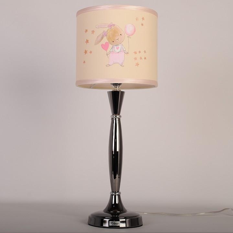Настольная лампа Manne TL.7734-1BL TL.7734-1BL (заяц с шариком) лампа настольная 1л цвет плафона/подвески Разноцветный, цвет арматуры Черный