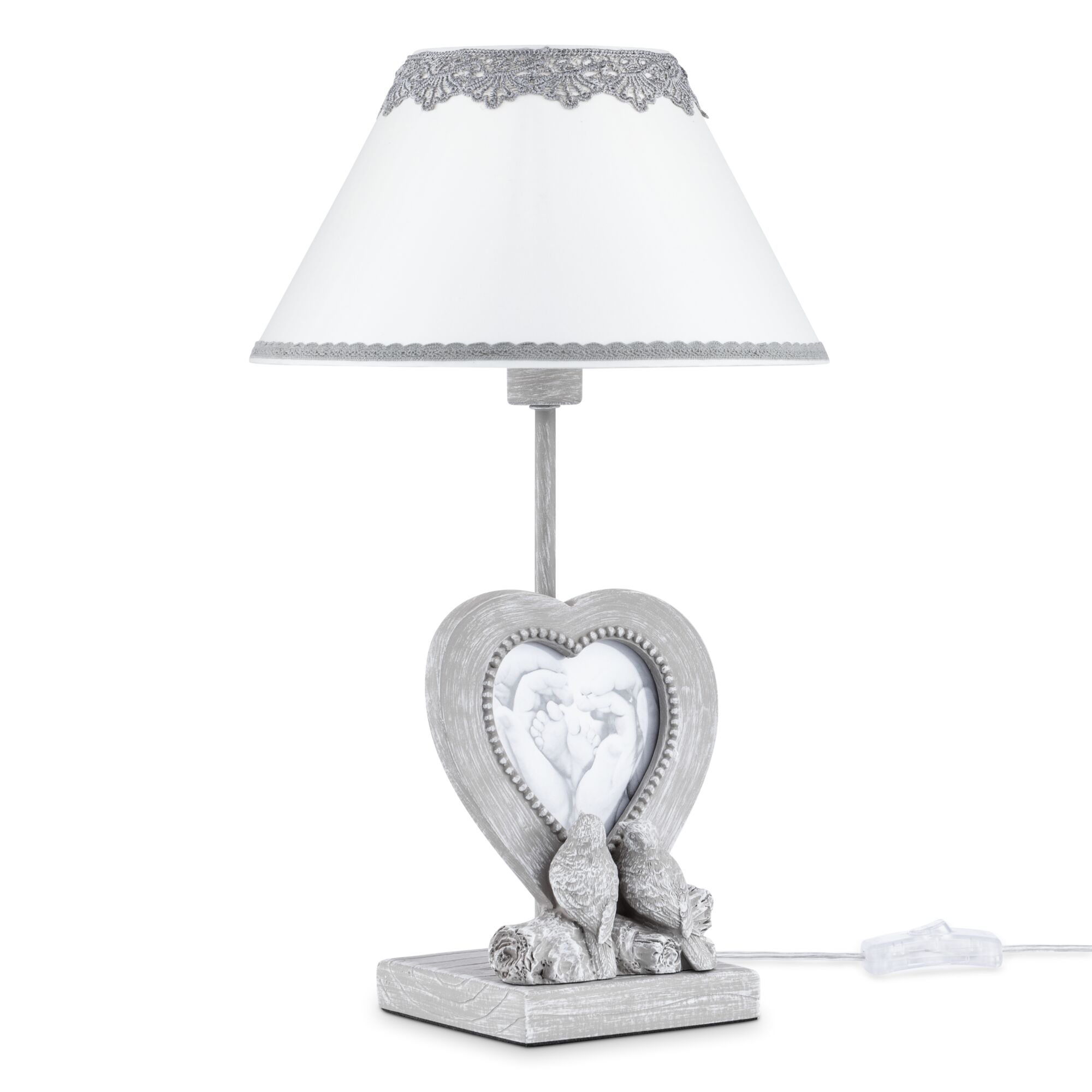 Настольная лампа Maytoni ARM023-11-S Серый 1хE14х40W