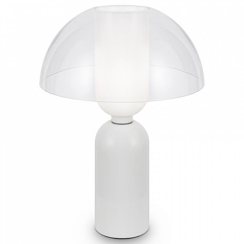 Настольная лампа Maytoni Memory MOD177TL-01W цвет плафона/подвески Прозрачный, цвет арматуры Белый
