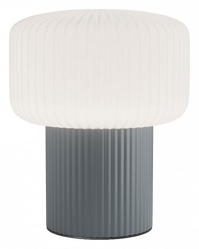 Настольная лампа Maytoni Omaggio MOD404TL-01GR цвет плафона/подвески Белый, цвет арматуры Серый
