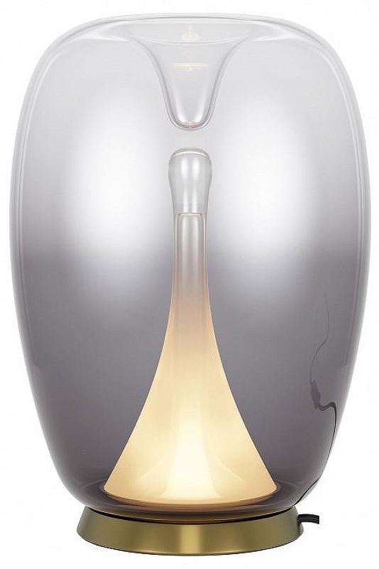Настольная лампа Maytoni Splash MOD282TL-L15G3K цвет плафона/подвески Светло-серый, цвет арматуры Золото