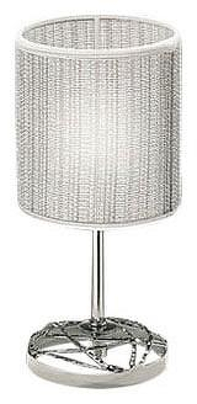 Настольная лампа MM Lampadari Valenti 6831/L1 V1607 цвет плафона/подвески Серебро, цвет арматуры Хром