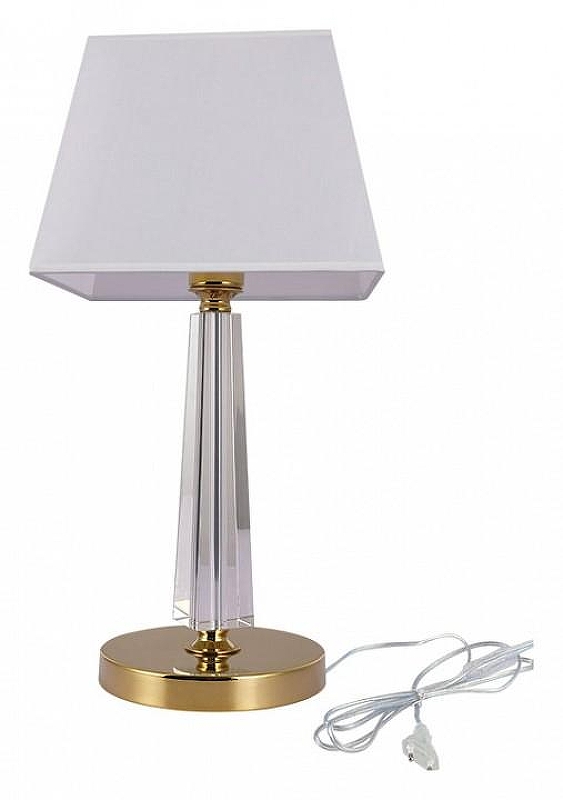 Настольная лампа Newport 11400 11401/T gold цвет плафона/подвески Белый, цвет арматуры Золото, Прозрачный