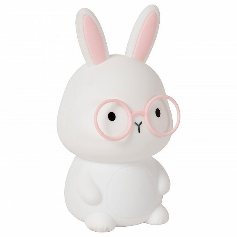 Настольная лампа-ночник Lucide Pincha Rabbit 54500/01/66 цвет плафона/подвески , цвет арматуры Белый