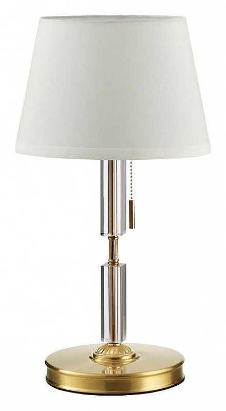 Настольная лампа Odeon Light London 4894/1T цвет плафона/подвески Слоновая кость, цвет арматуры Бронза