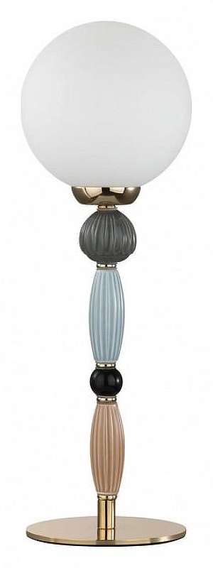 Настольная лампа Odeon Light Palle 5405/1T цвет плафона/подвески Белый, цвет арматуры Золото
