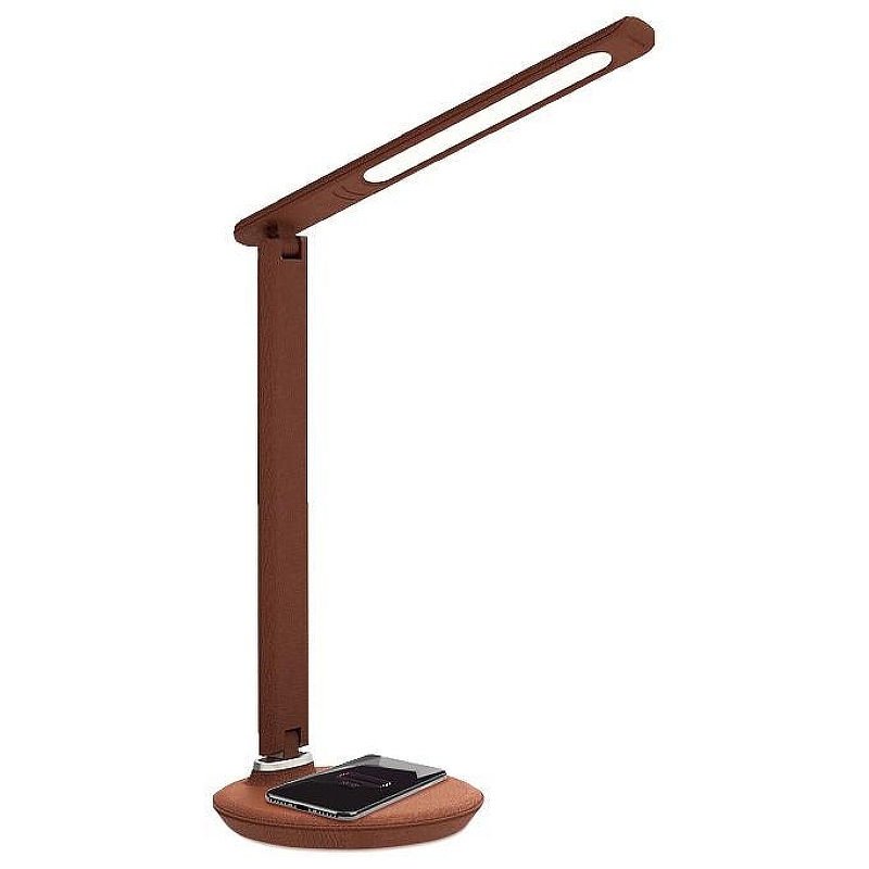 Настольная лампа офисная Ambrella Light DE DE522 цвет плафона/подвески Коричневый, цвет арматуры Коричневый